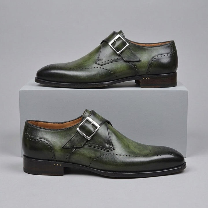Brenton Wingtip Monk Strap