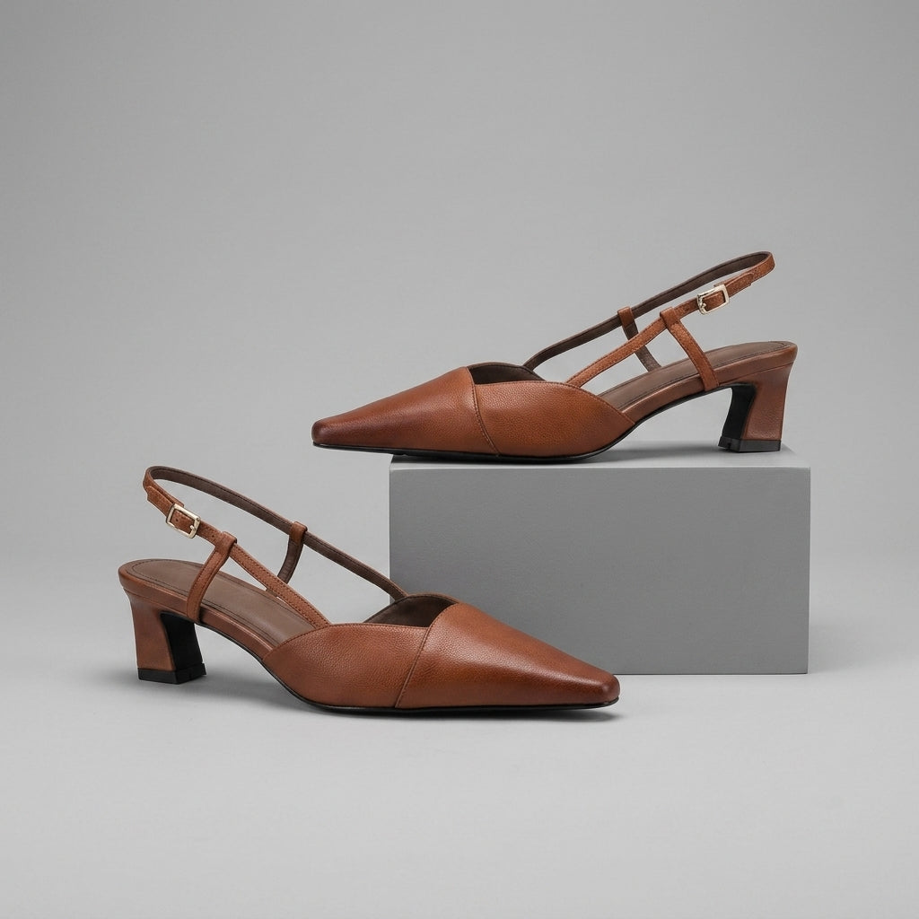 Leni Pointed Toe Slingback