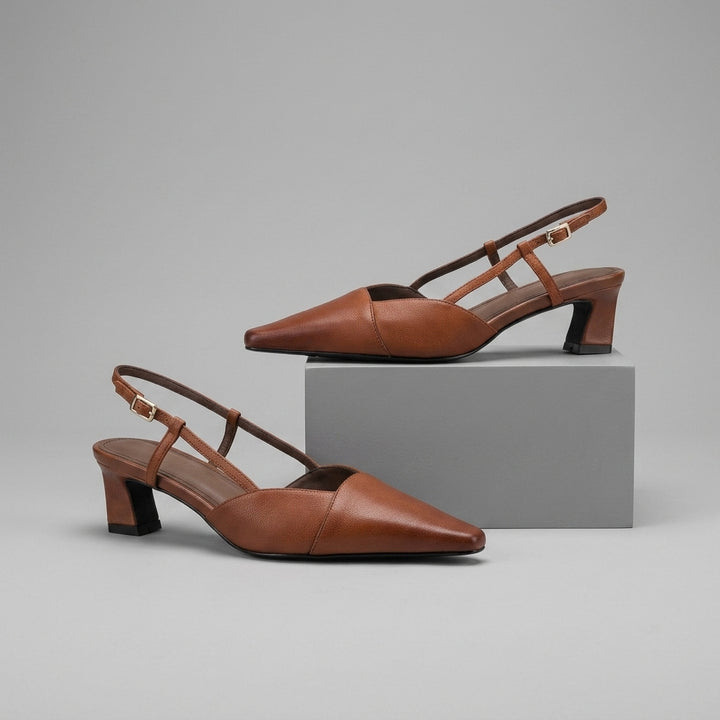 Leni Pointed Toe Slingback