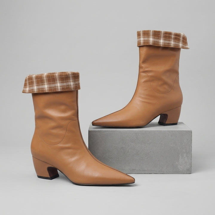 Presley Leather Mid Boot
