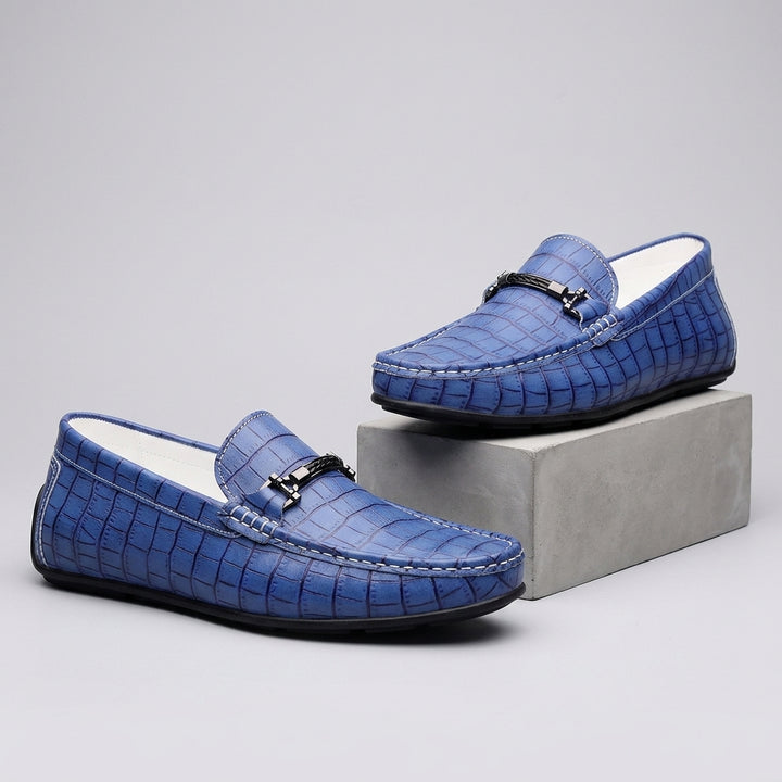 Harrington Croc Embossed Loafer
