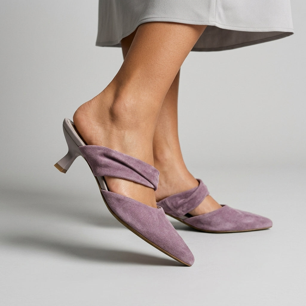 Selene Suede Mule