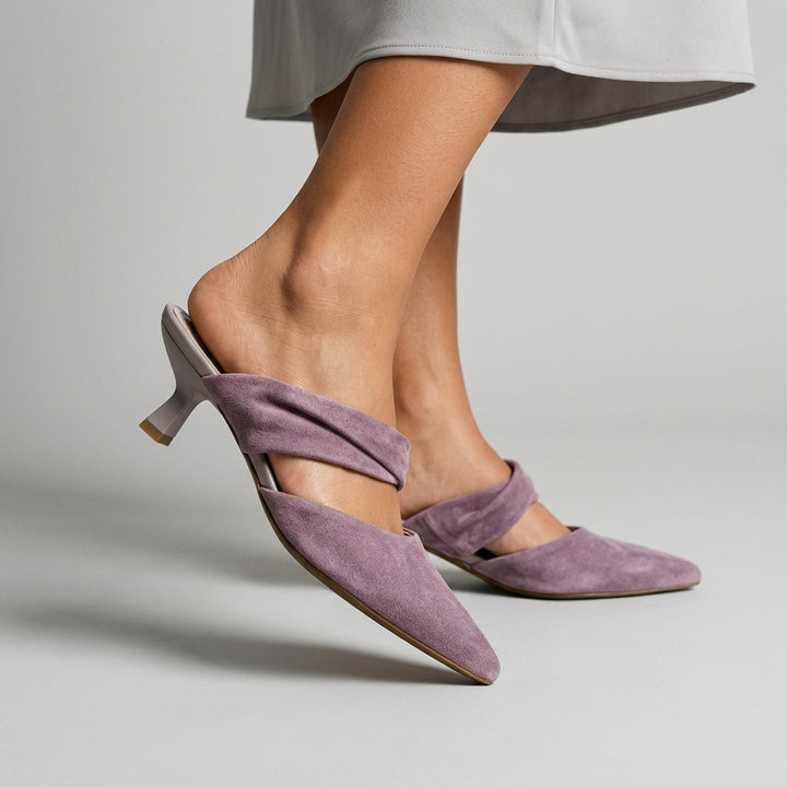 Selene Suede Mule