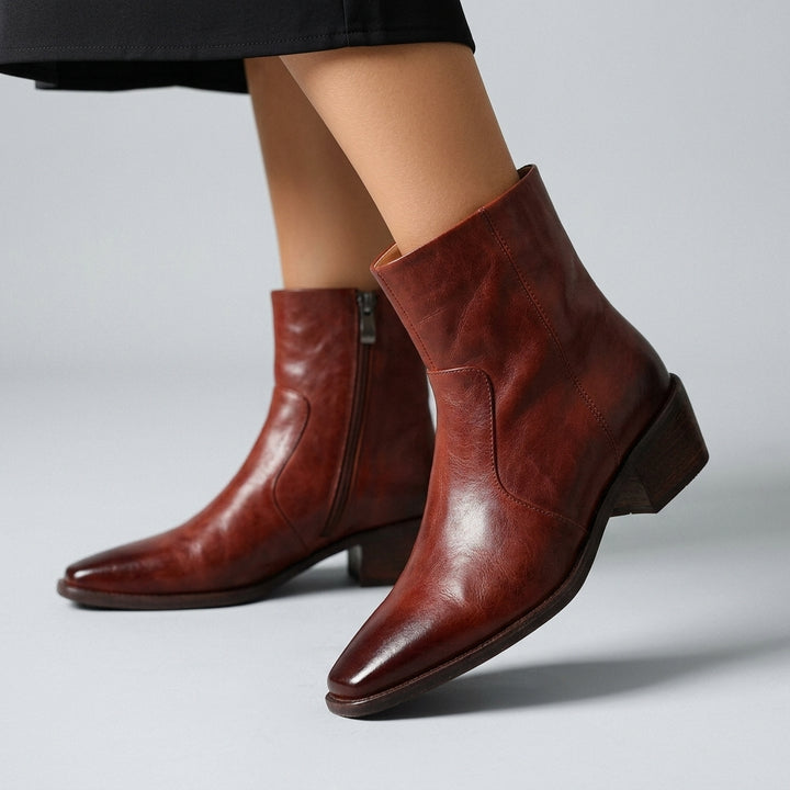 Reese Vintage Square Toe Boot