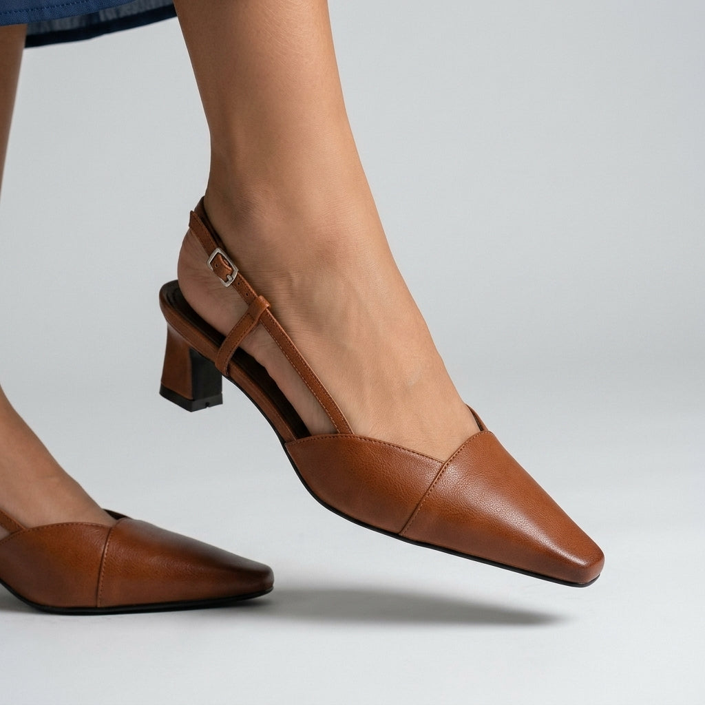 Leni Pointed Toe Slingback