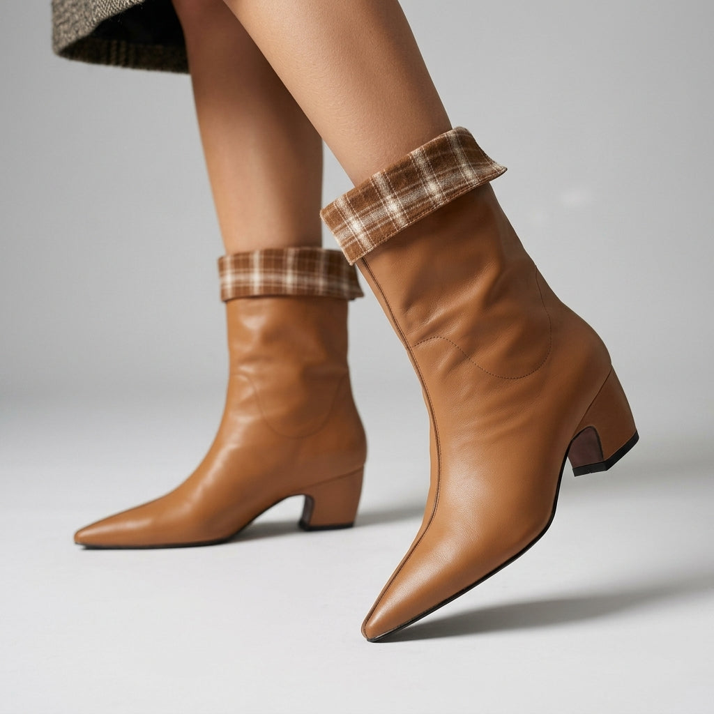 Presley Leather Mid Boot
