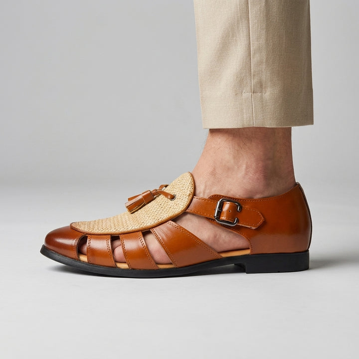 Arlo Tassel Monk Sandal