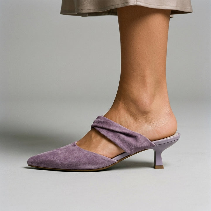 Selene Suede Mule