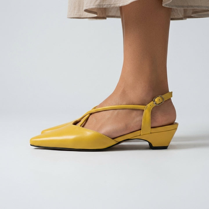 Leah Pointed Toe Slingback