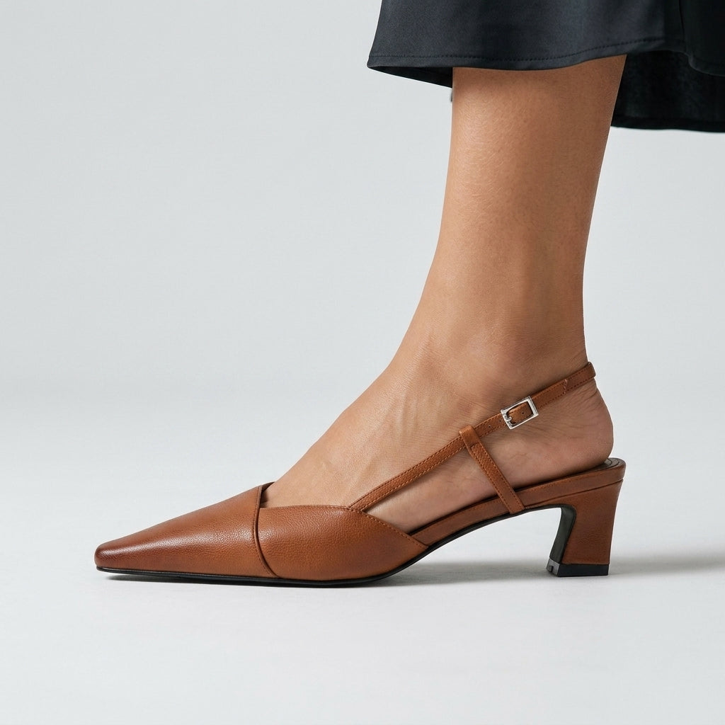 Leni Pointed Toe Slingback