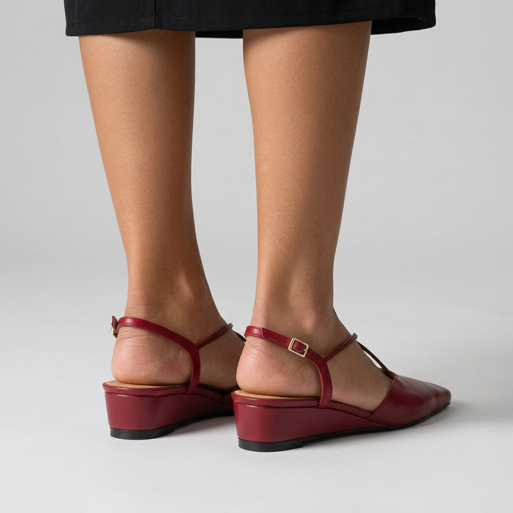 Nora Crossover Slingback Flat