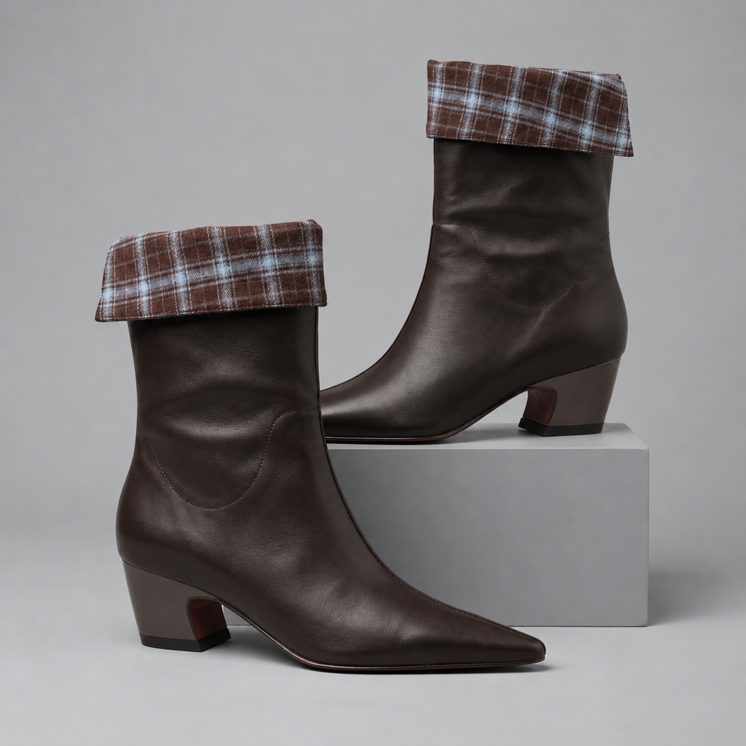 Presley Leather Mid Boot