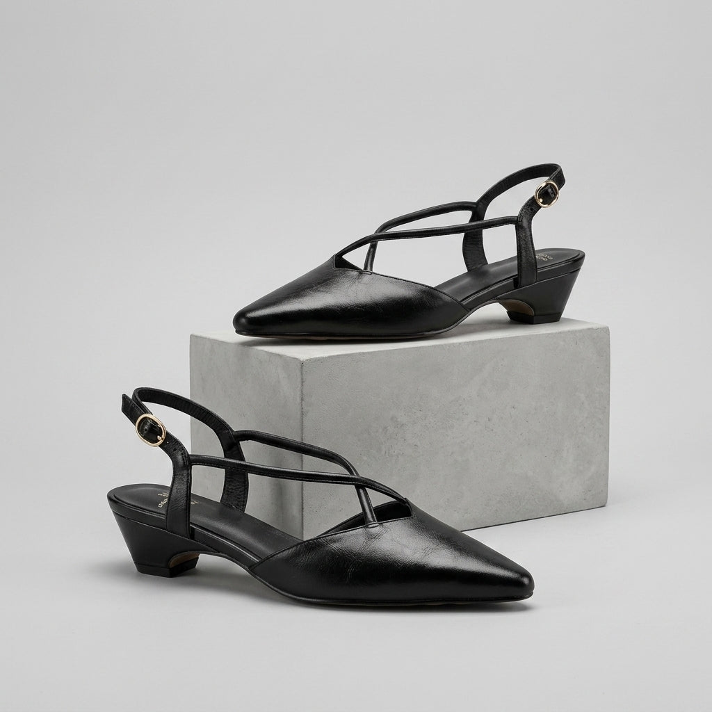 Leah Pointed Toe Slingback
