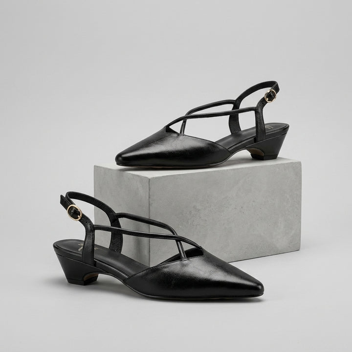 Leah Pointed Toe Slingback