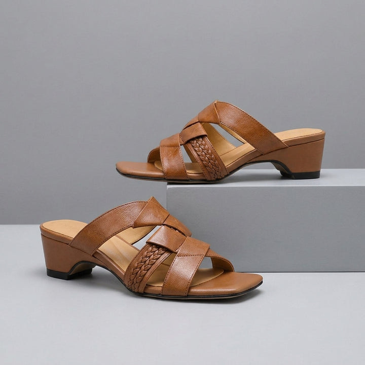 Mara Strappy Block Sandal