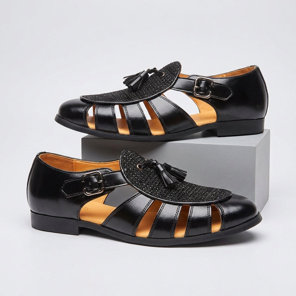 Arlo Tassel Monk Sandal