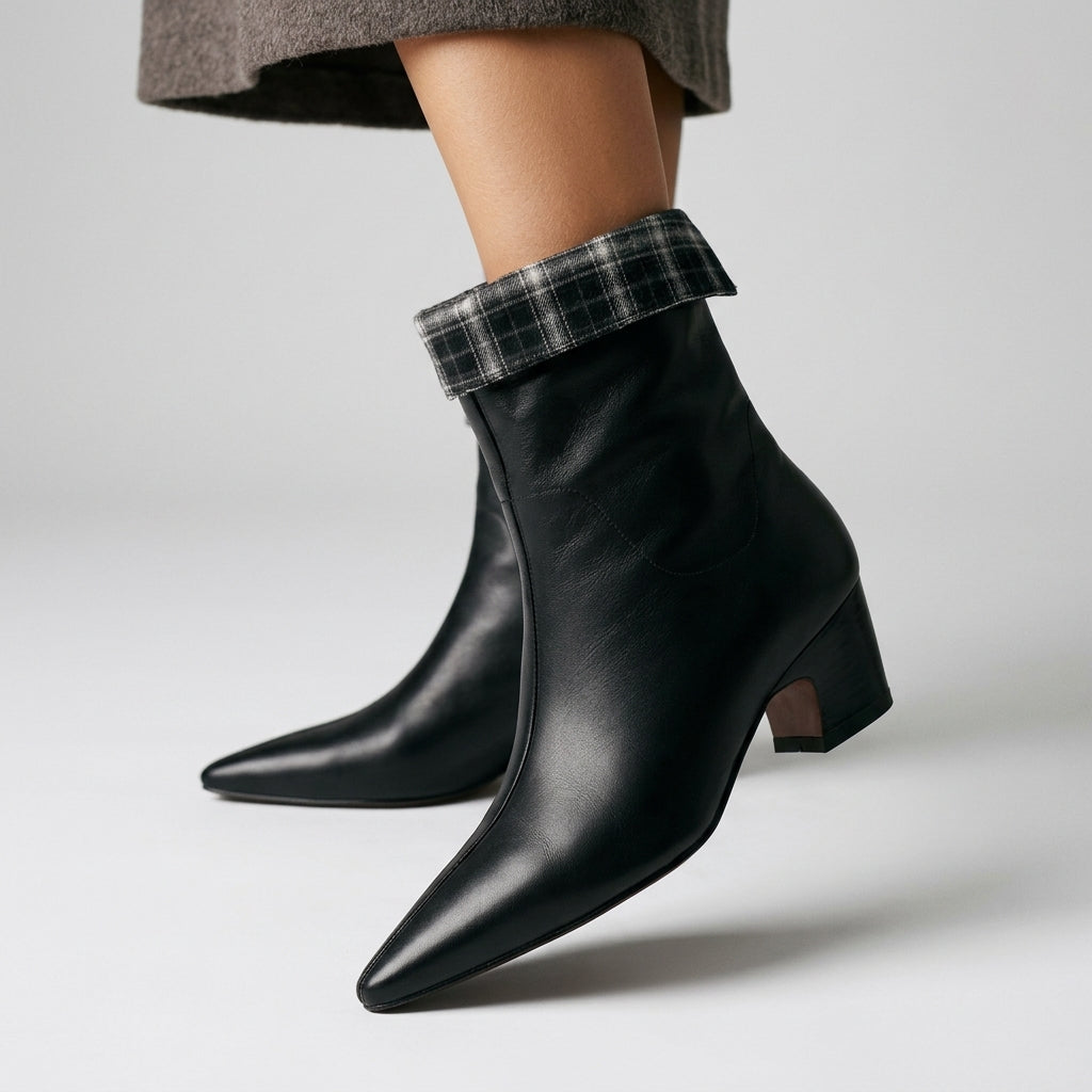 Presley Leather Mid Boot