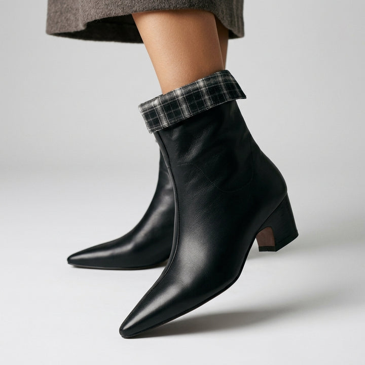 Presley Leather Mid Boot