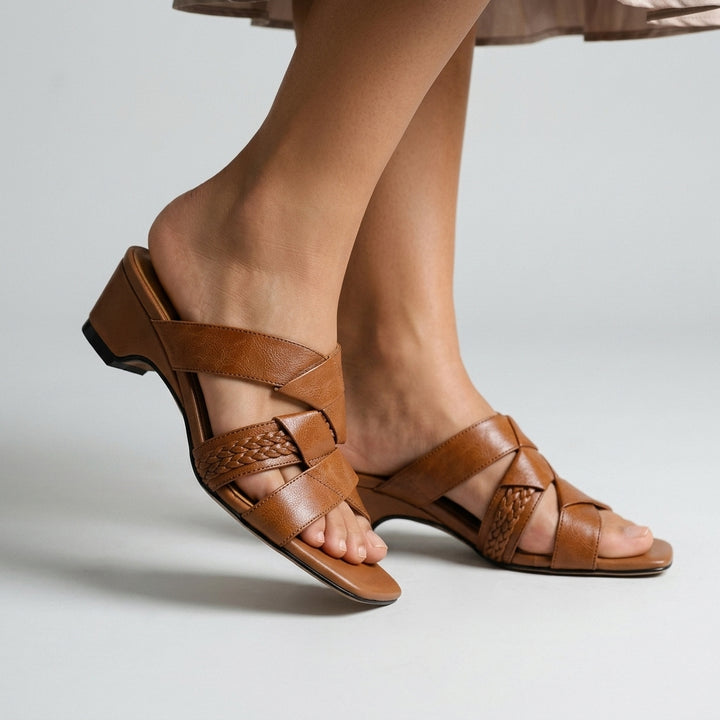 Mara Strappy Block Sandal