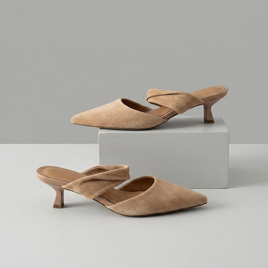 Selene Suede Mule