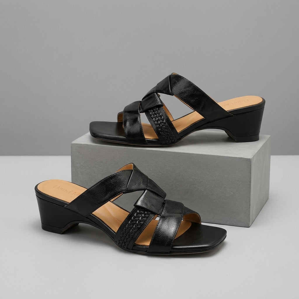 Mara Strappy Block Sandal
