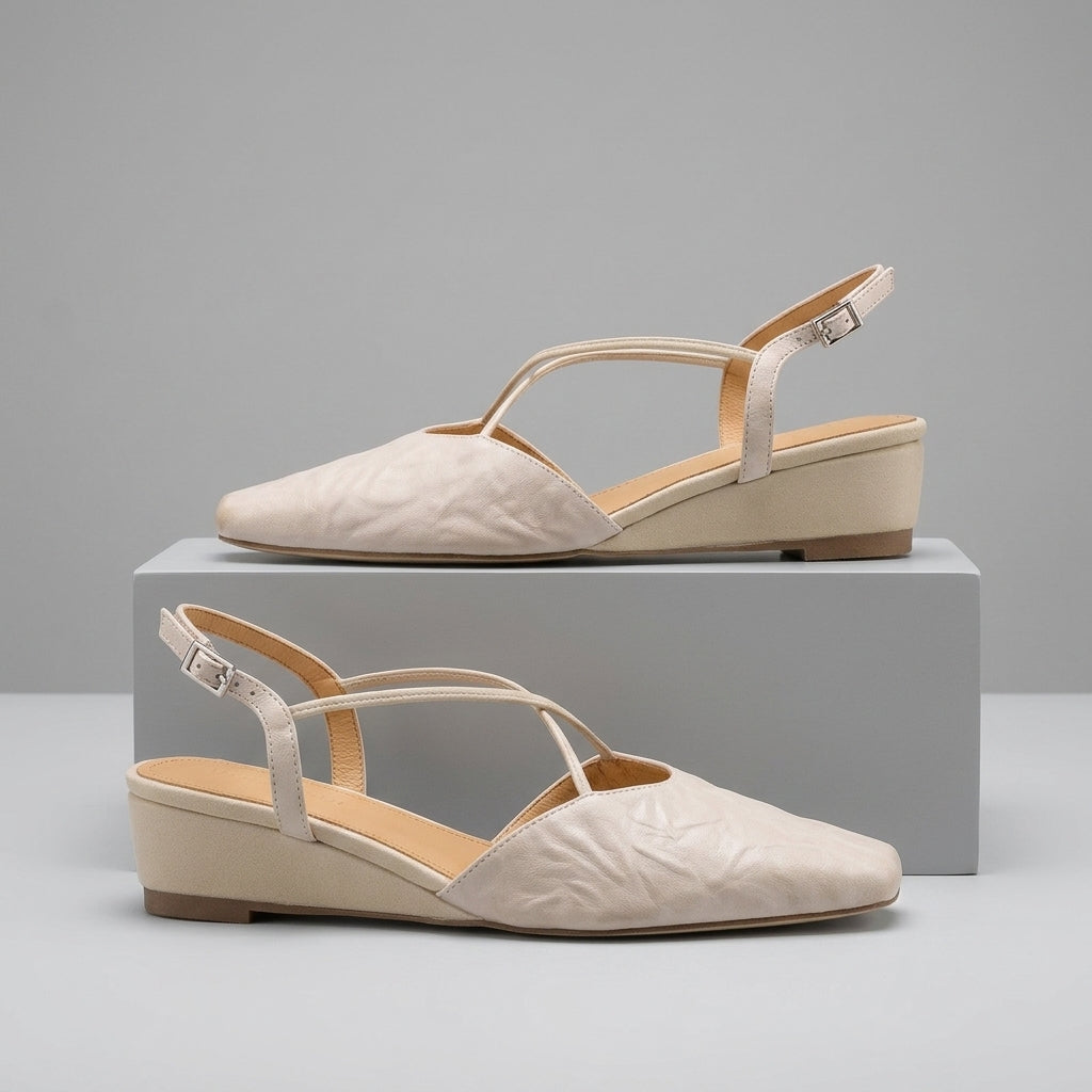 Nora Crossover Slingback Flat