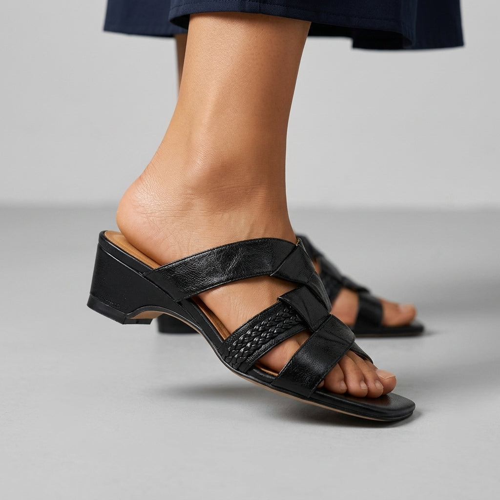 Mara Strappy Block Sandal