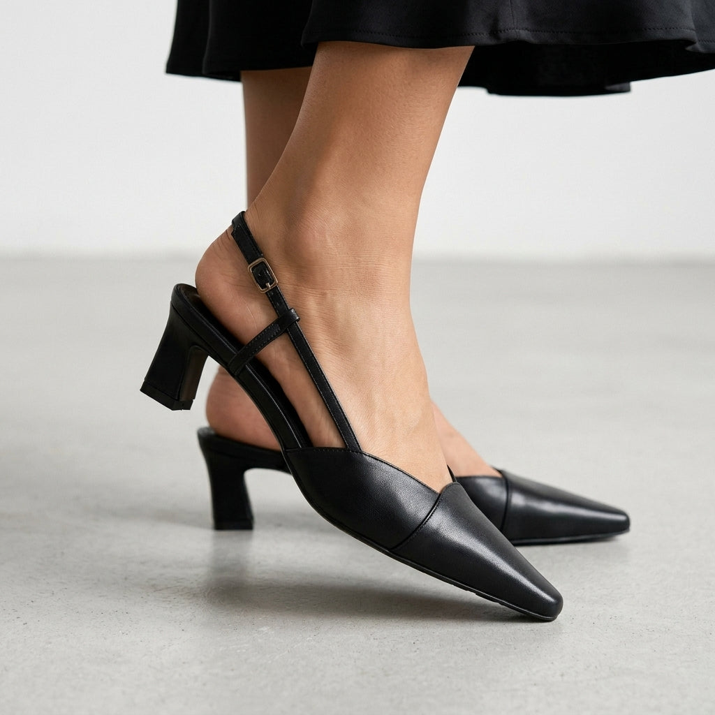 Leni Pointed Toe Slingback