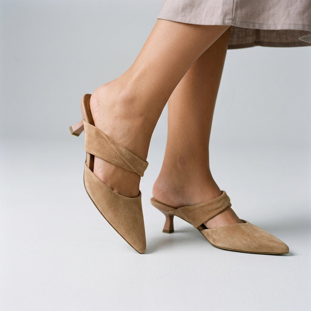 Selene Suede Mule