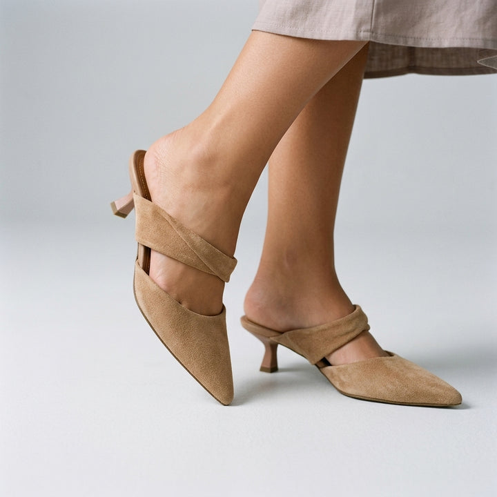 Selene Suede Mule