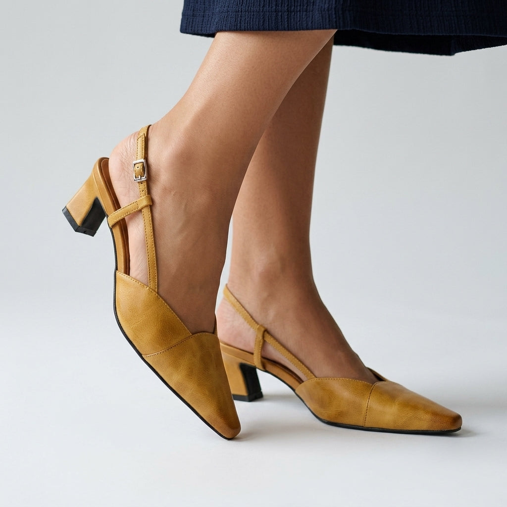 Leni Pointed Toe Slingback