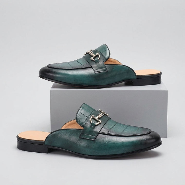 Remallo Genuine Leather Mule