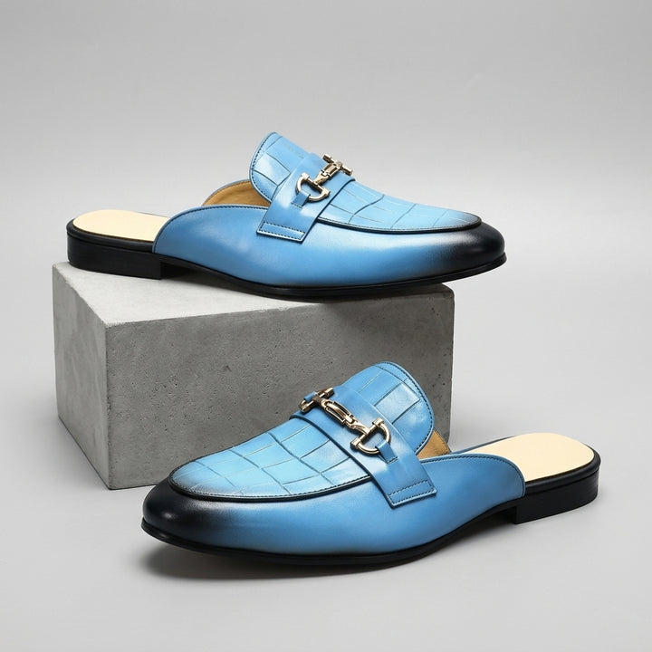 Remallo Genuine Leather Mule