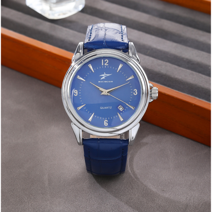 John Wellington Leather Strap Watch, 44mm