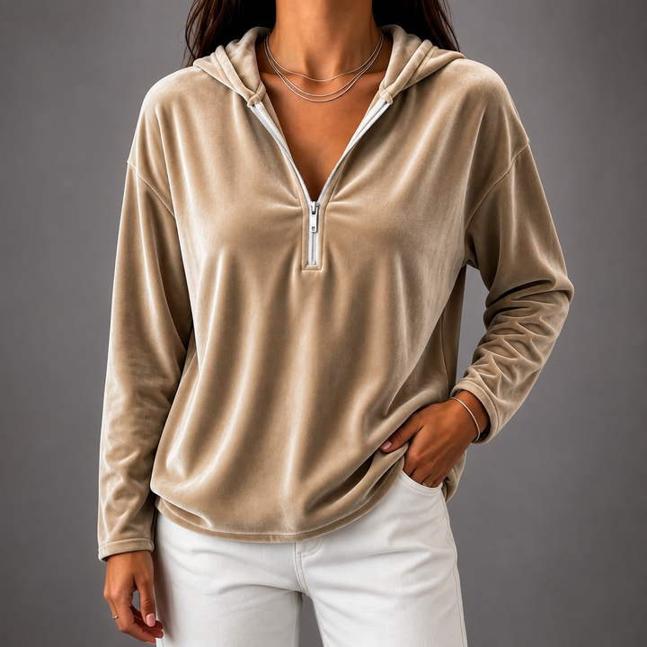 Brynn Velour Hoodie
