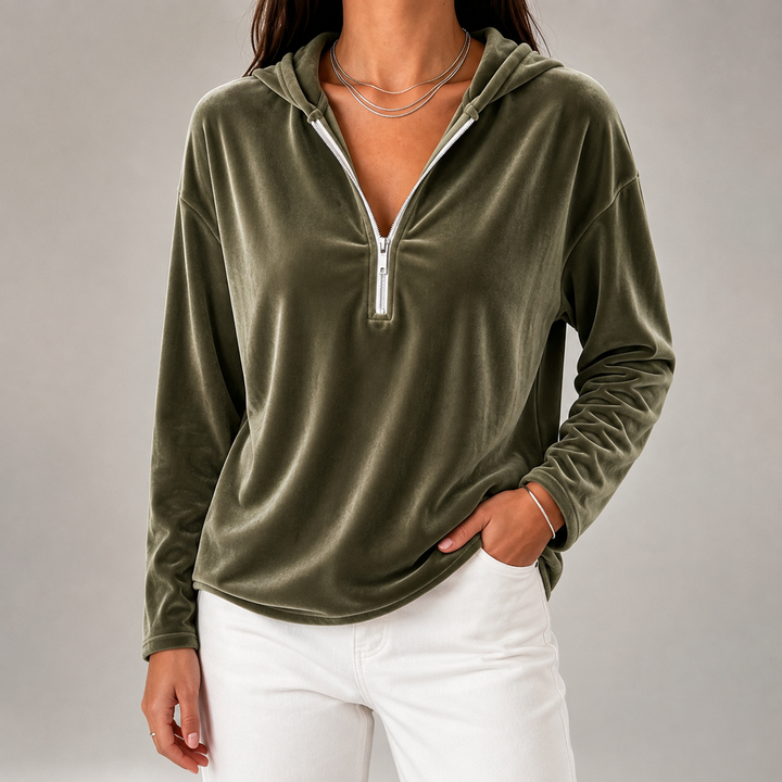 Brynn Velour Hoodie