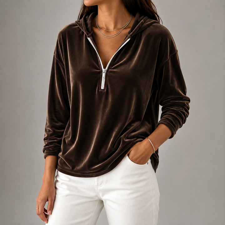 Brynn Velour Hoodie