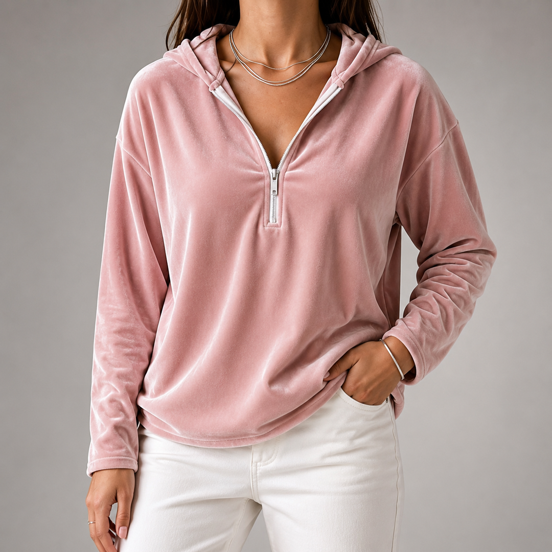 Brynn Velour Hoodie