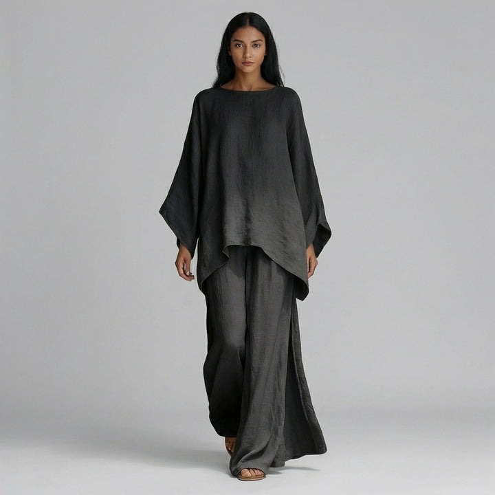 Flora Oversized Kaftan Two-Piece Set
