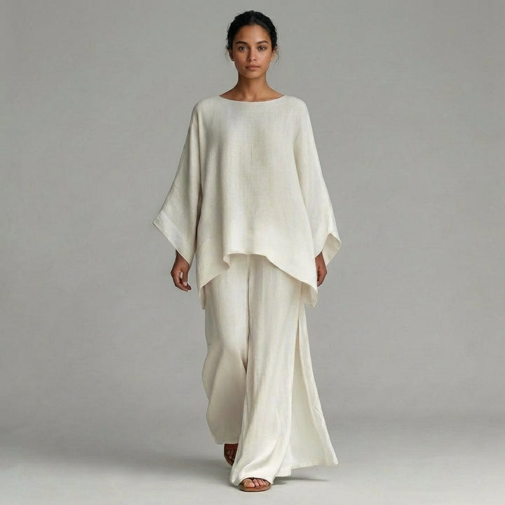 Flora Oversized Kaftan Two-Piece Set