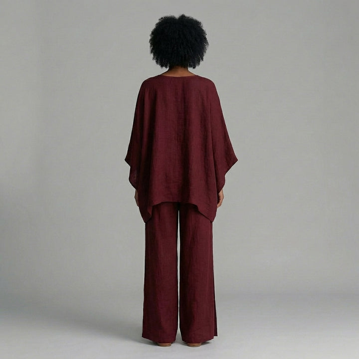 Flora Oversized Kaftan Two-Piece Set