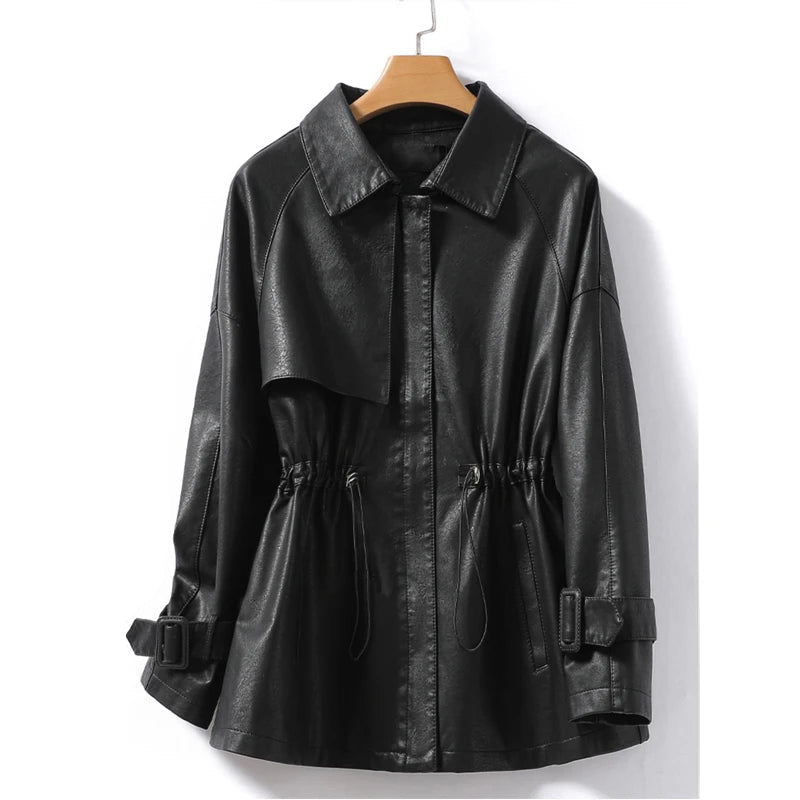 Marlo Sheepskin Leather Jacket