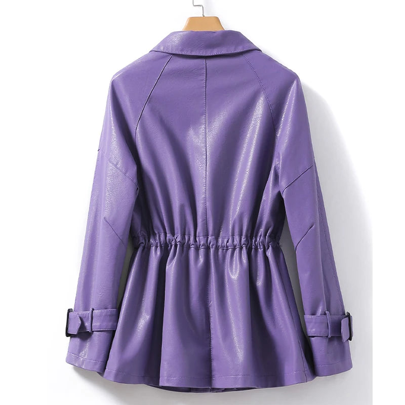 Marlo Sheepskin Leather Jacket