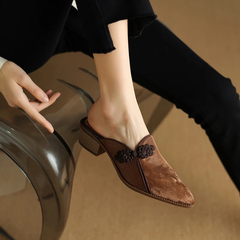 Fleur Point Mules