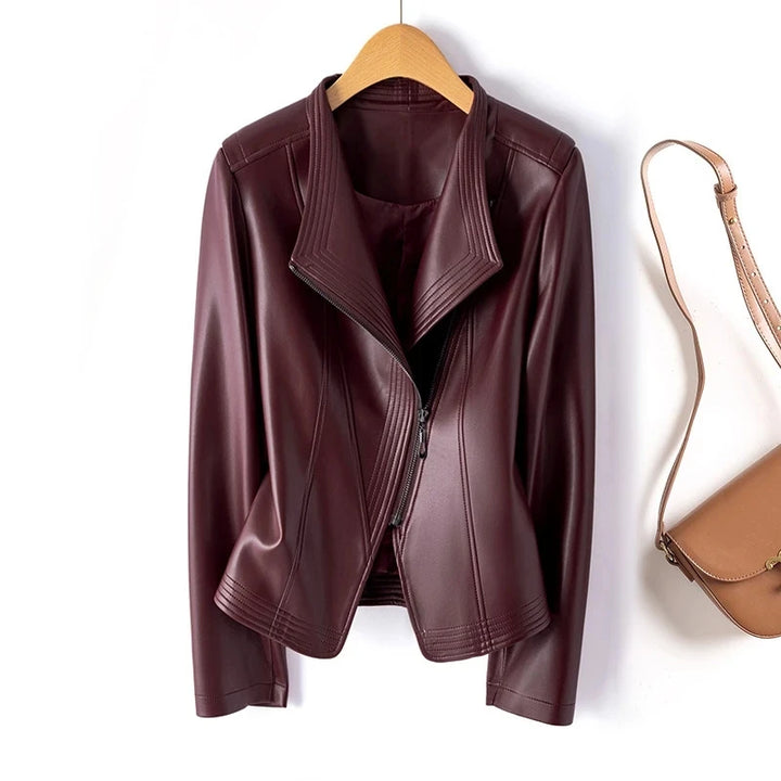 Natalie Tailored Leather Jacket