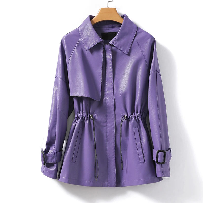 Marlo Sheepskin Leather Jacket