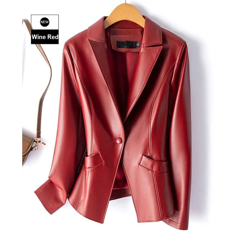 Bella Tailored Leather Jacket