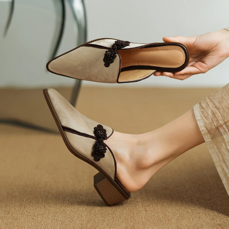 Fleur Point Mules