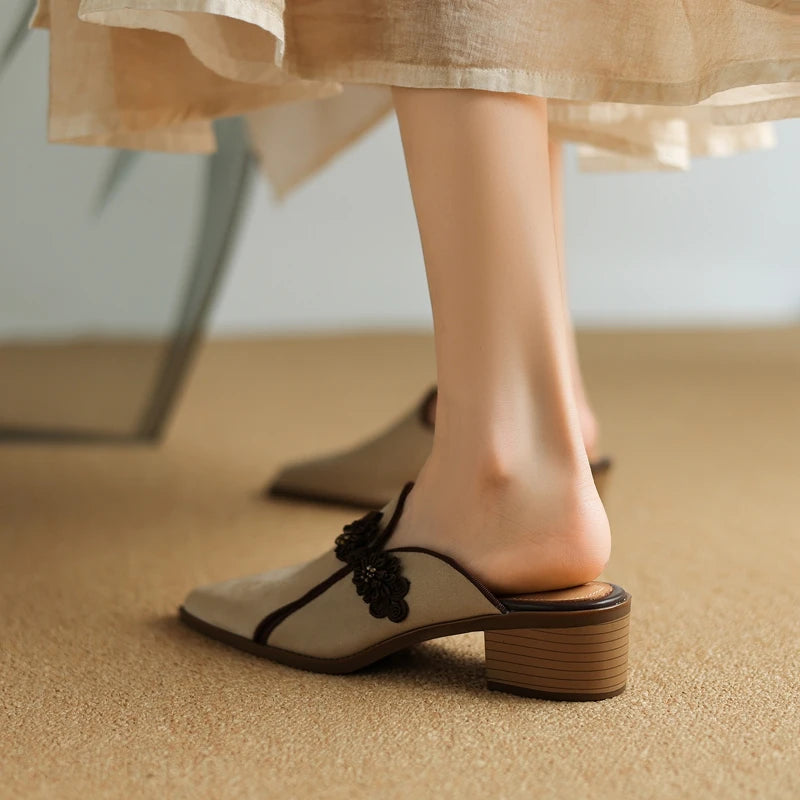 Fleur Point Mules