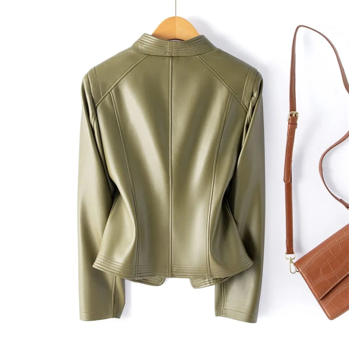 Natalie Tailored Leather Jacket
